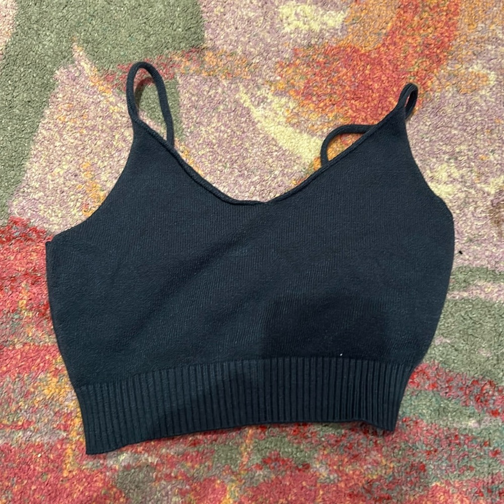 Blue tank top